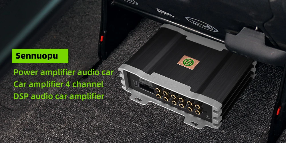 Automotive Sound 8 Channel Dsp Audio Processor Car 4 Ch amplifier