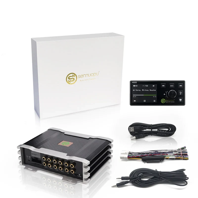 Automotive Sound 8 Channel Dsp Audio Processor Car 4 Ch amplifier